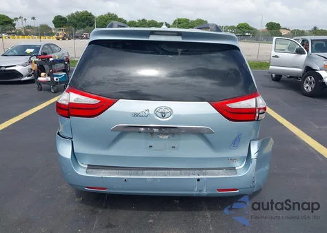 2015 Toyota Sienna Limited Premium 7 Passenger из США, поврежденный, VIN 5TDDK3DC0FS127743